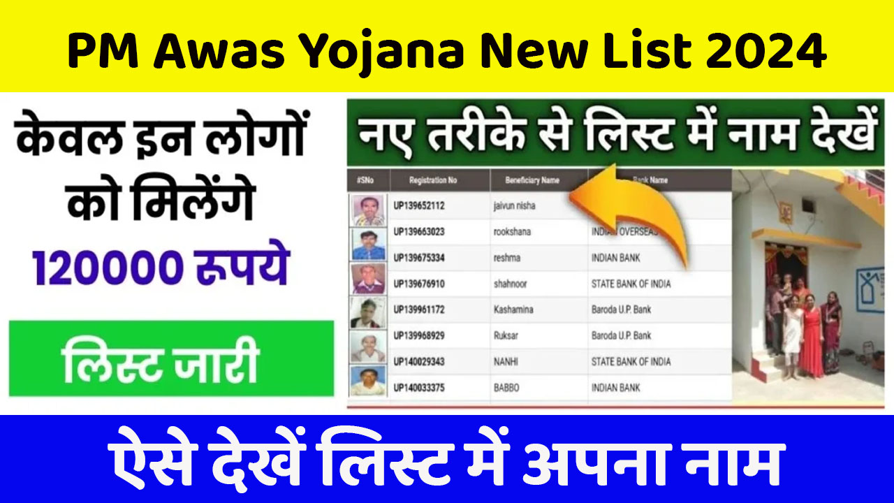 PM Awas Yojana New List 2024